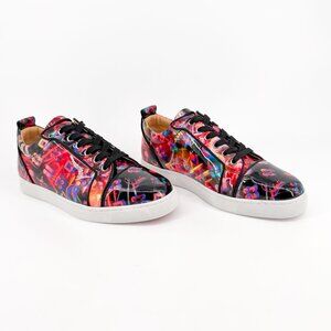 Christian Louboutin Disco Laser Sneakers Size 40 US 10 Louis Junior Orlato